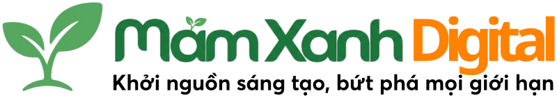 Mầm Xanh Digital Logo